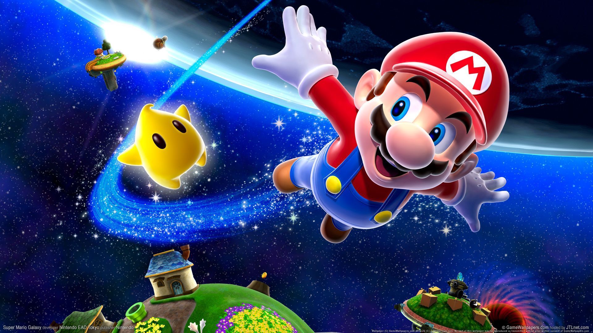 Super Mario Galaxy Wallpapers HD Backgrounds