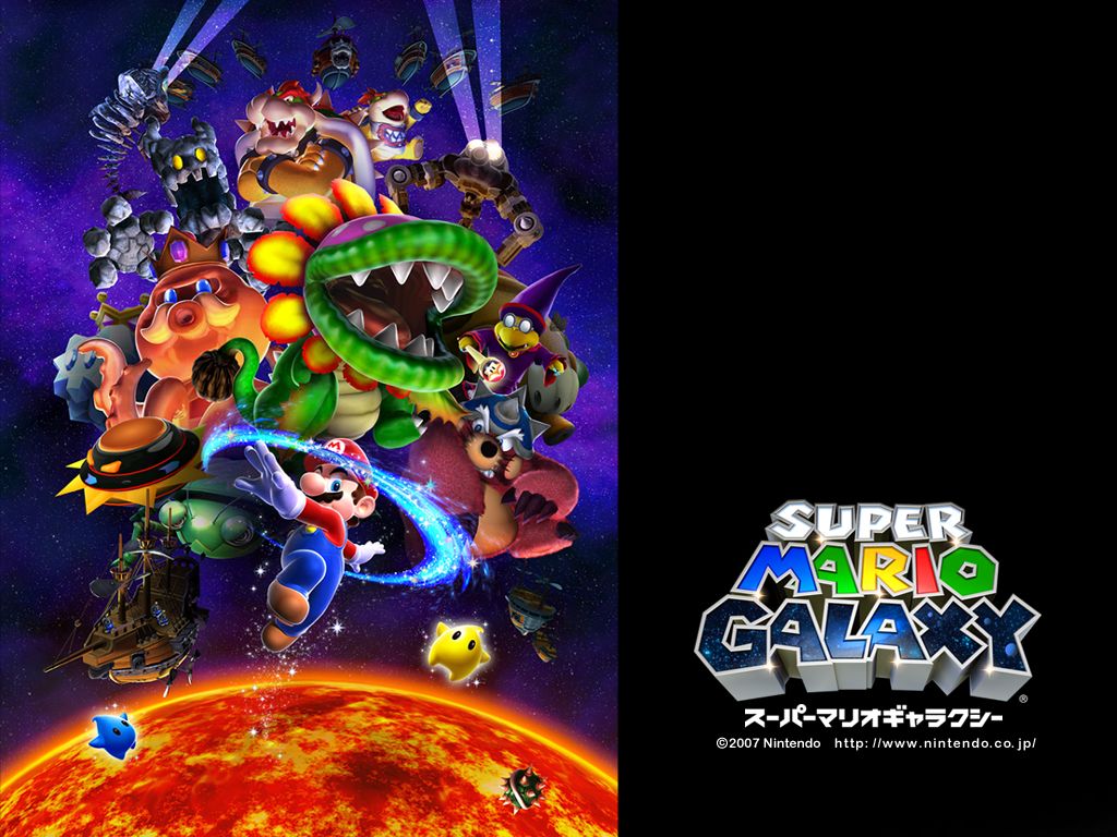 TMK Downloads Images Wallpaper Super Mario Galaxy Wii