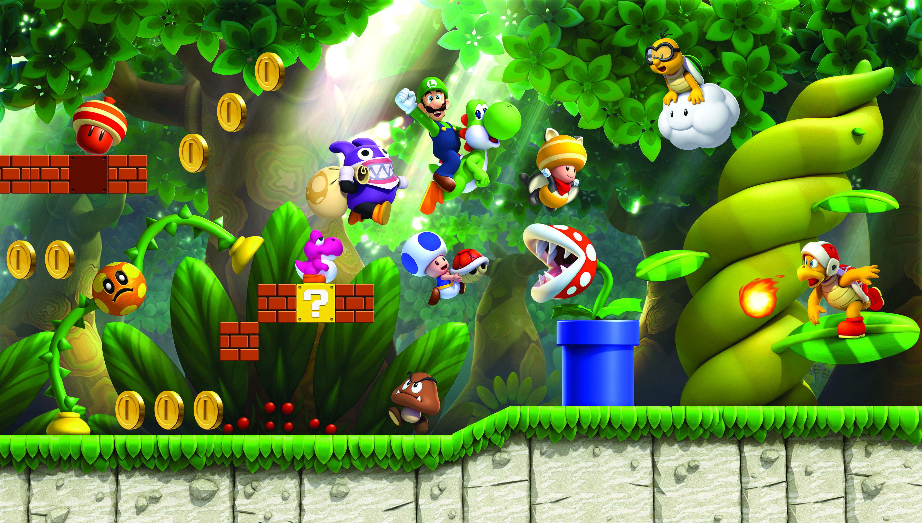 15 New Super Luigi U HD Wallpapers | Backgrounds - Wallpaper Abyss