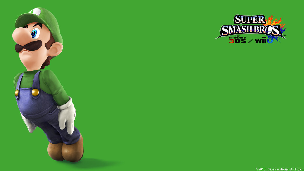 Luigi 2 |Wallpaper| Super Smash Bros. Wii U/3DS by Gibarrar on ...