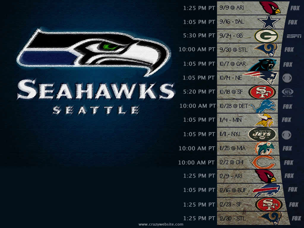 seahawks schedule 2012 wallpaper | FLI