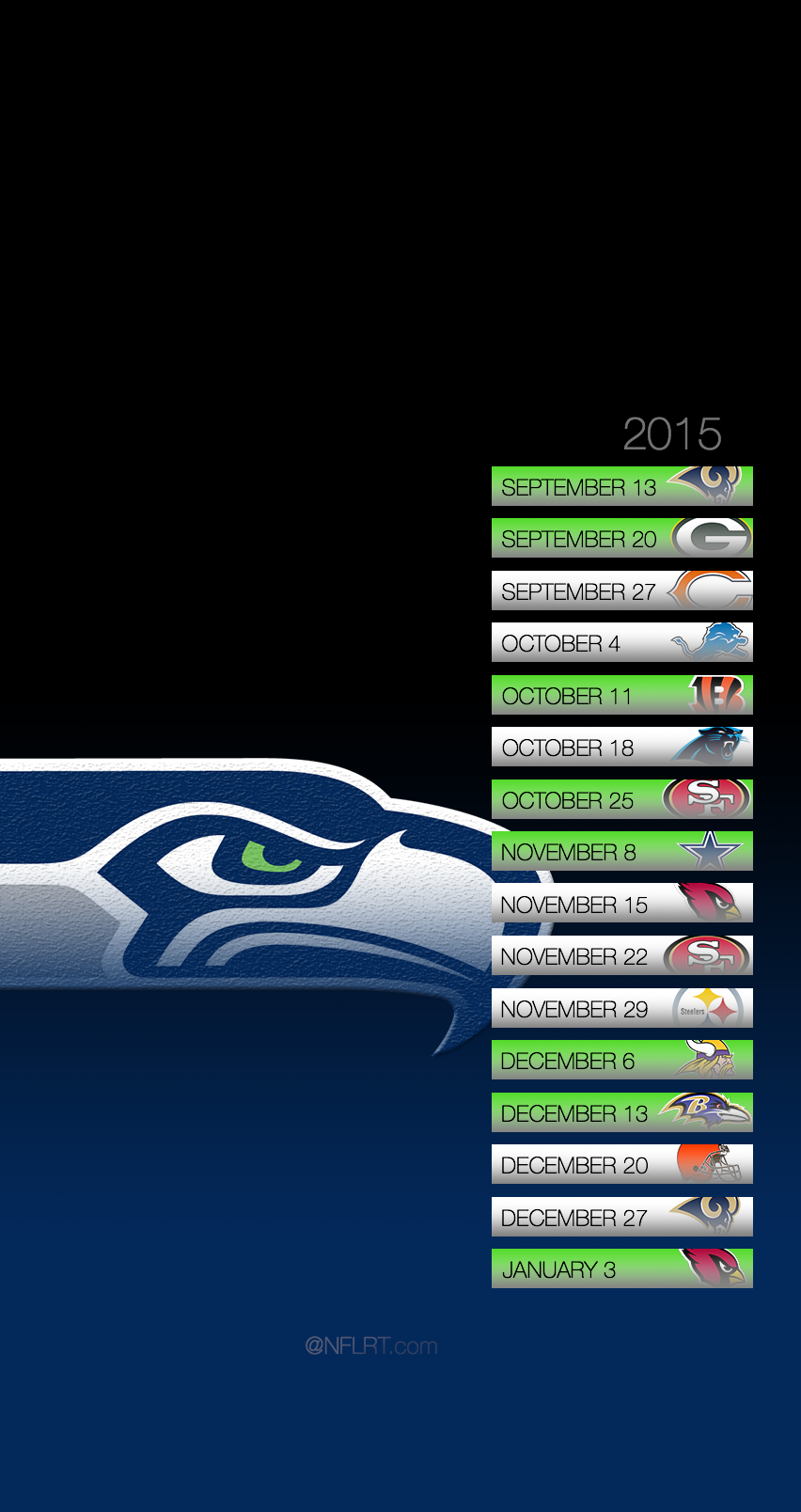 2015 NFL Schedule Wallpapers - of 8 - NFLRT