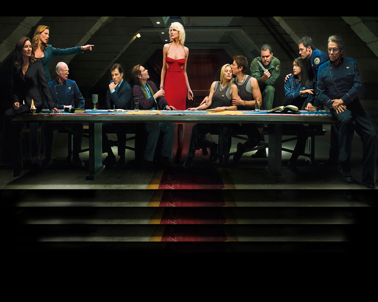 Battlestar Galactica Bölüm Rehberi | Tanıtım | Wallpaper | Kadro