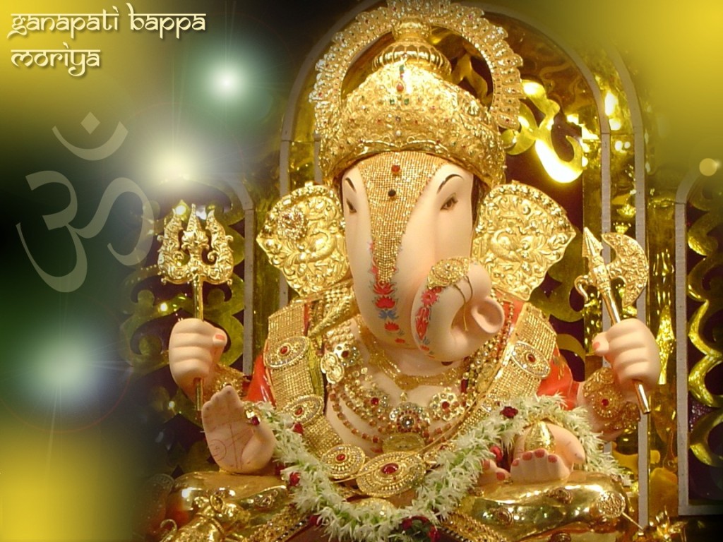 Ganapati Bappa Moriya Full Hd Desktop Wallpaper | New Desktop HD ...