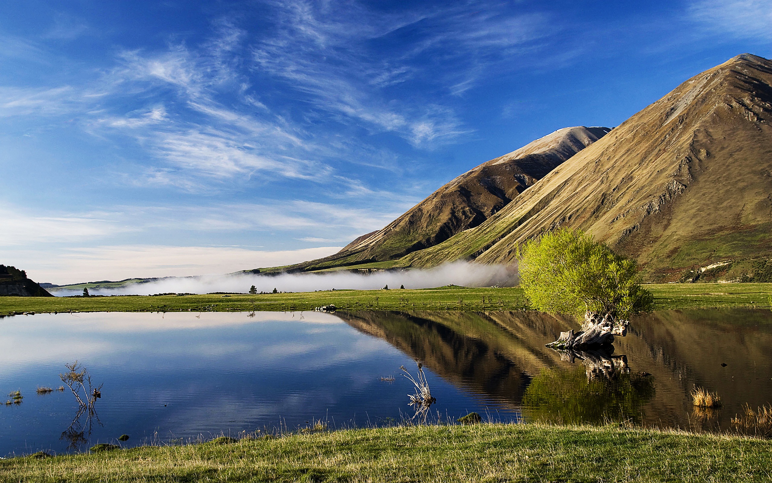 High Resolution New Zealand Mountain Landscape Wallpaper Full HD ...