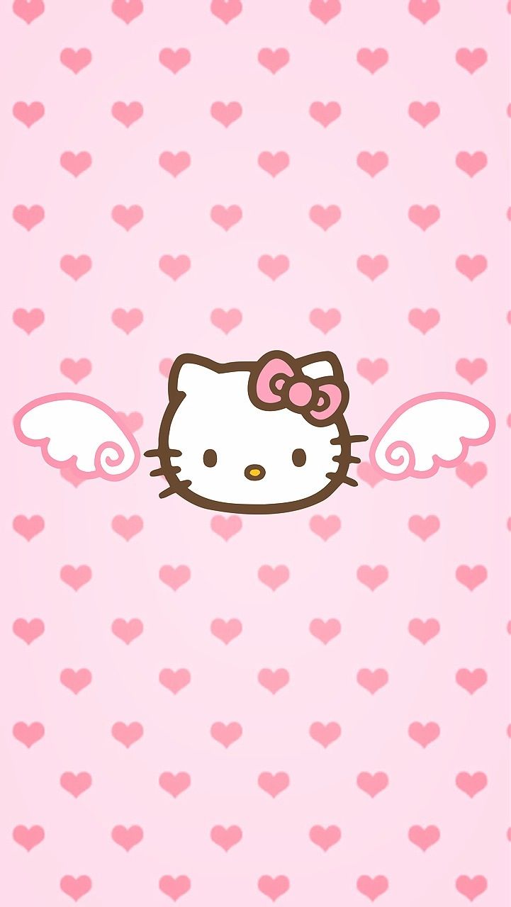 Made it by myself.. For iphone 5 wallpaper Hello Kitty Wallpaper