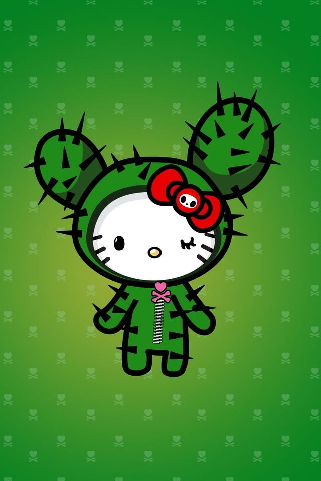 Hello Kitty Emo iPhone 4s Wallpaper Download iPhone Wallpapers