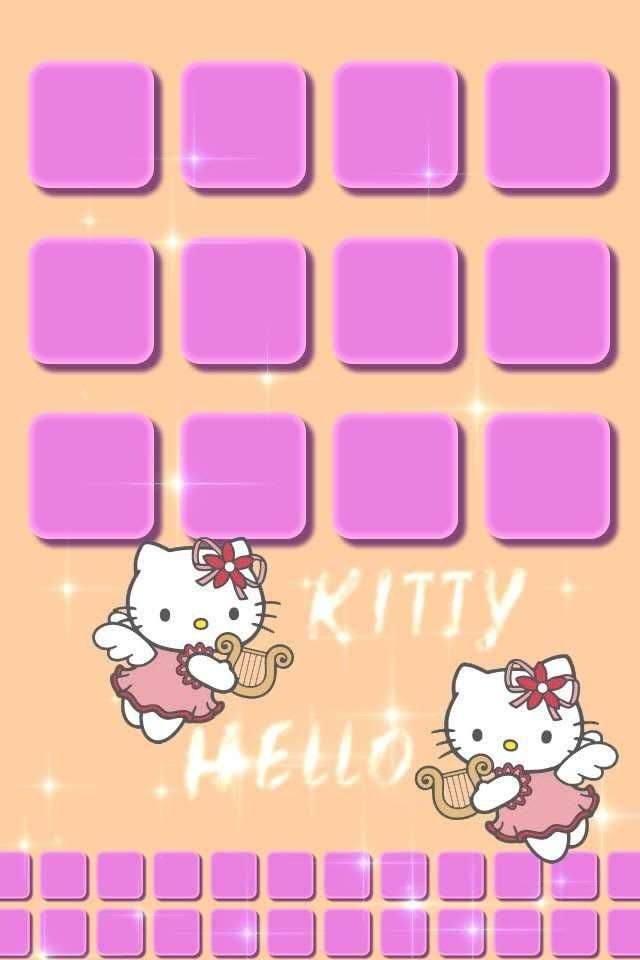 Pretty Walls Tjn Hello Kitty Backgrounds Hello Kitty Iphone Wallpaper Hello Kitty Pictures