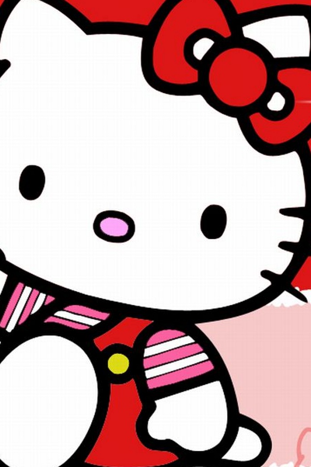 Artistic hello kitty pink red wallpapers55.com - Best Wallpapers