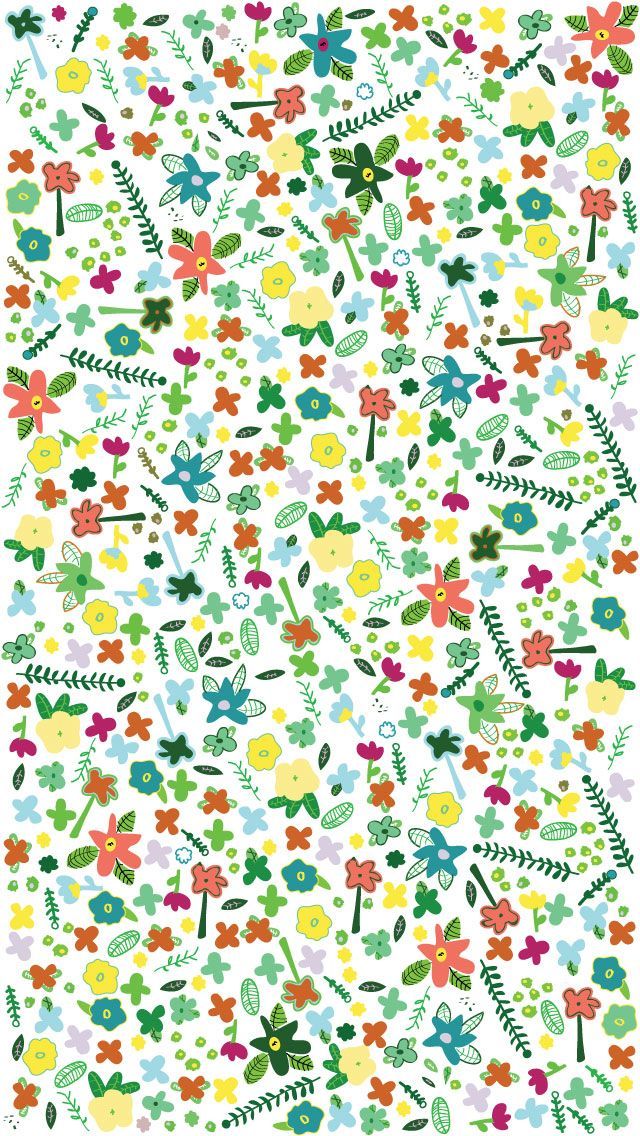 Spring Floral Wallpaper - Twin Stripe Blog