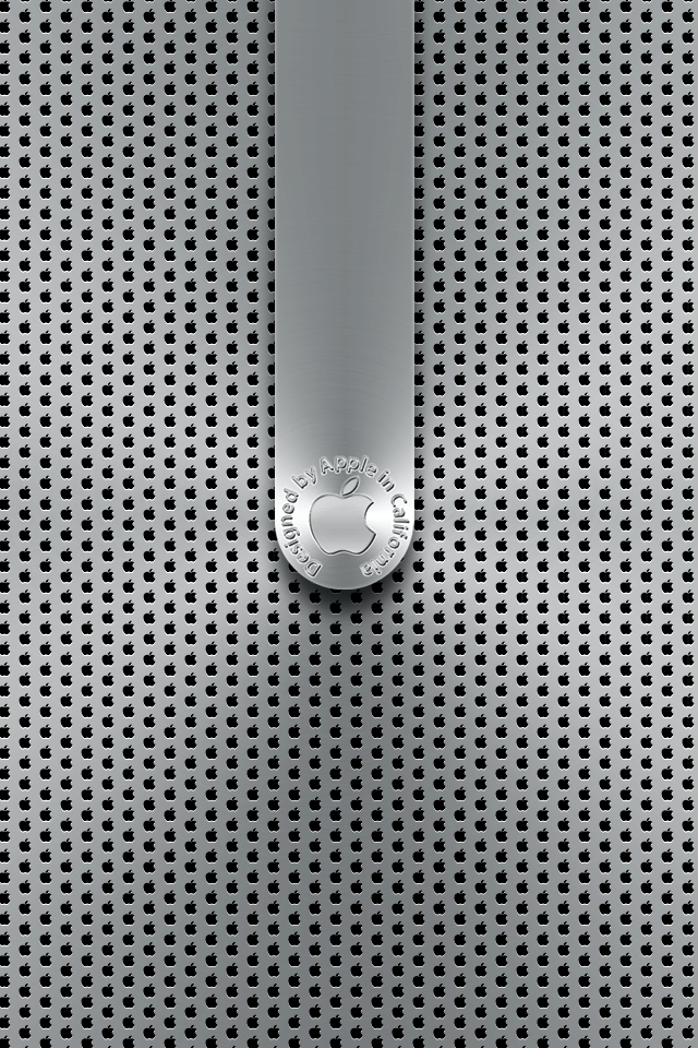 Logo Apple Metal Lockscreen Iphone Part Wallpapers In HD