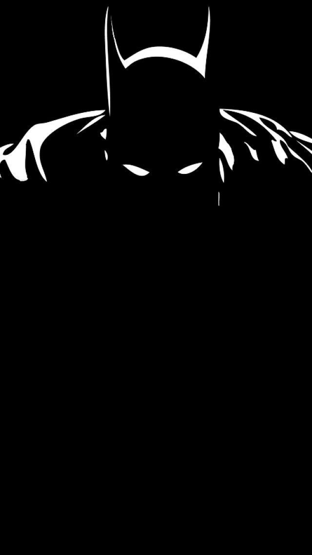 Batman Silhouette iPhone 5 Wallpaper | ID: 44038