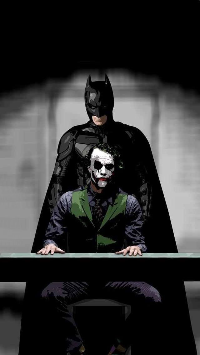 Batman Joker iPhone 5 Wallpaper (640x1136)