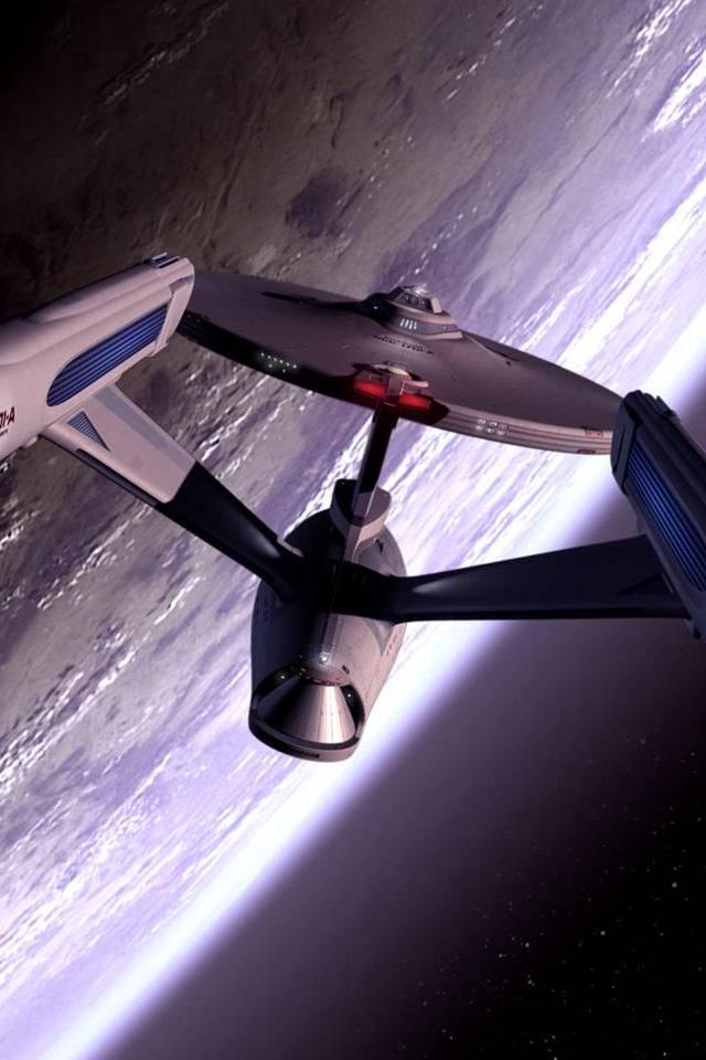 Star Trek Enterprise iPhone 4 Wallpaper (640x960)