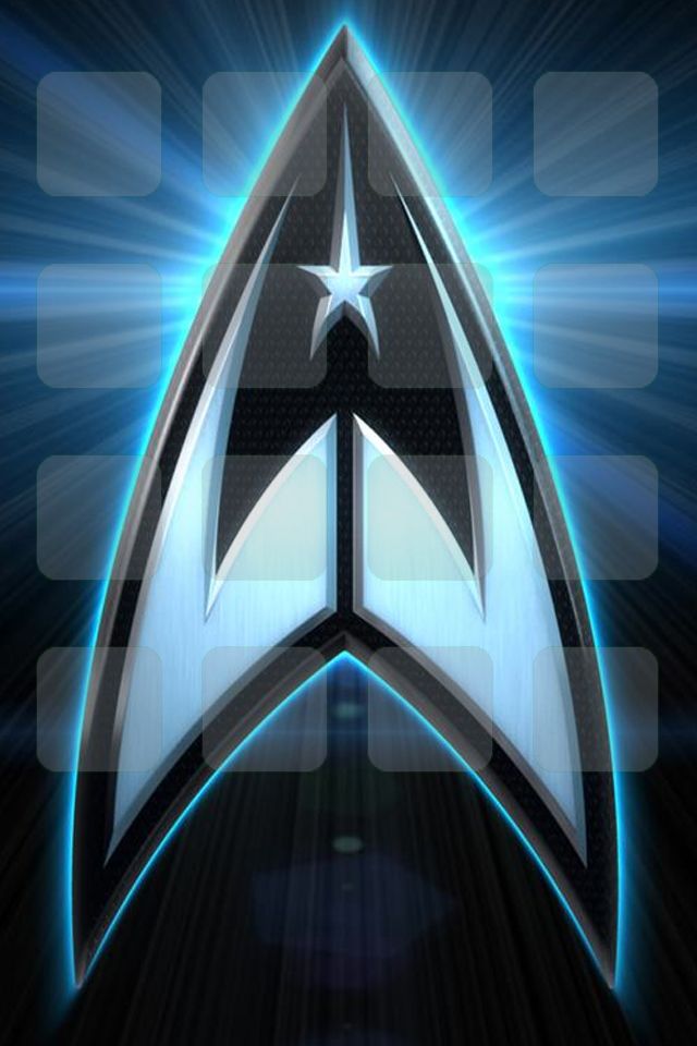 Star Trek Emblem iPhone 4 Wallpaper (640x960)