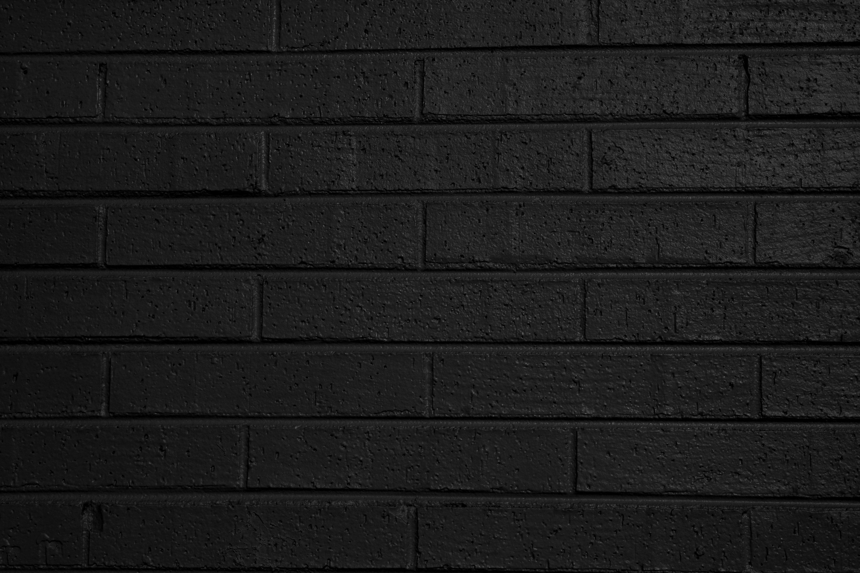 top 12 black brick wall