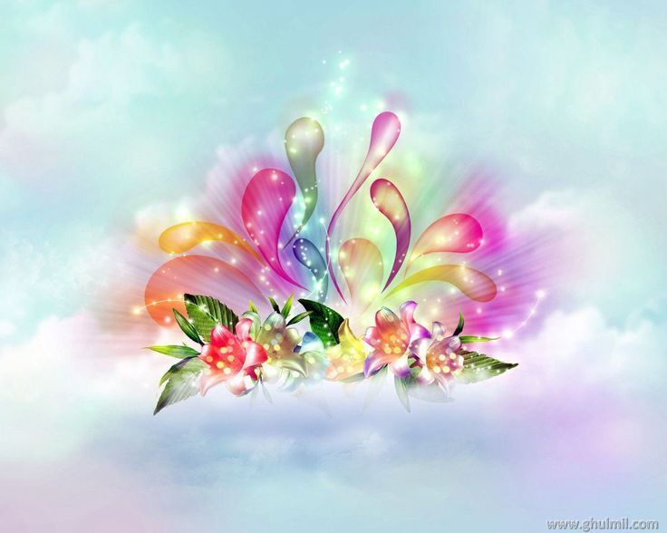 Beautiful Colorful 3d Hd Flowers Wallpaper For Desktop Background