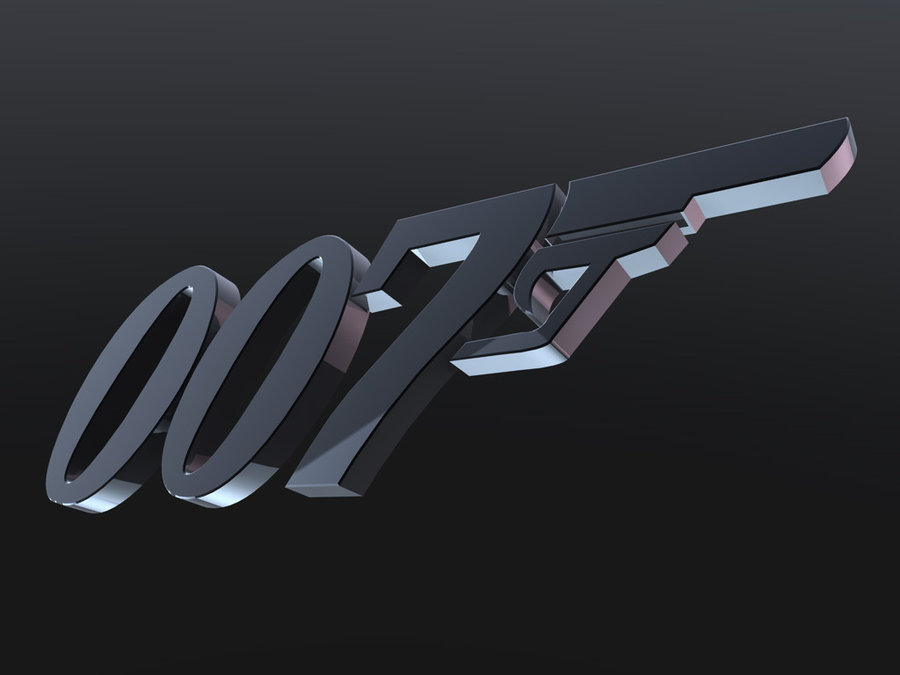 3d 007 logo 10 - Wallpaper by - 007 Logo Wallpaper