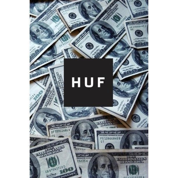 HUF $100 cash swag dope tumblr Flickr Photo Sharing | Phone ...