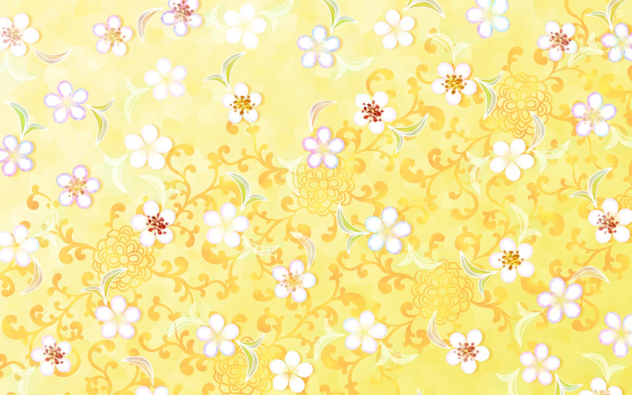Yellow Flower Wallpaper Designs | HD Wallpapers Desktop Background