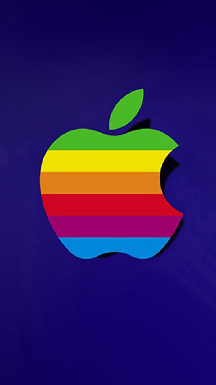 Colorful Apple LOGO 10 iOS 9 Wallpaper | iOS 9 Wallpaper HD