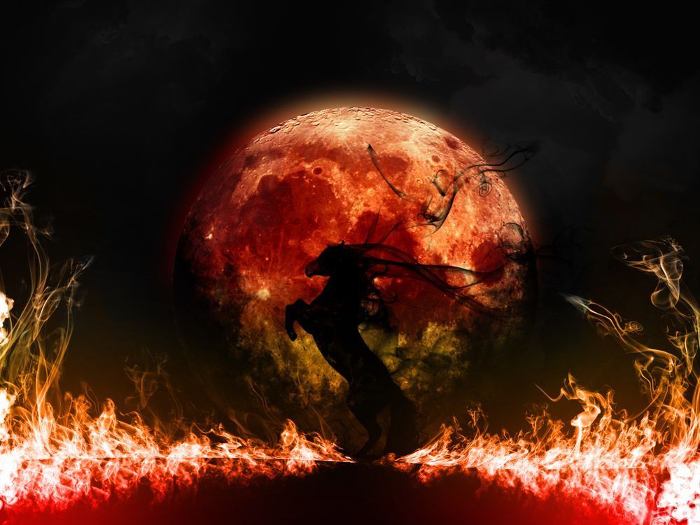 Red Moon Wallpapers Group 81 - wolf howling at a blood moon roblox