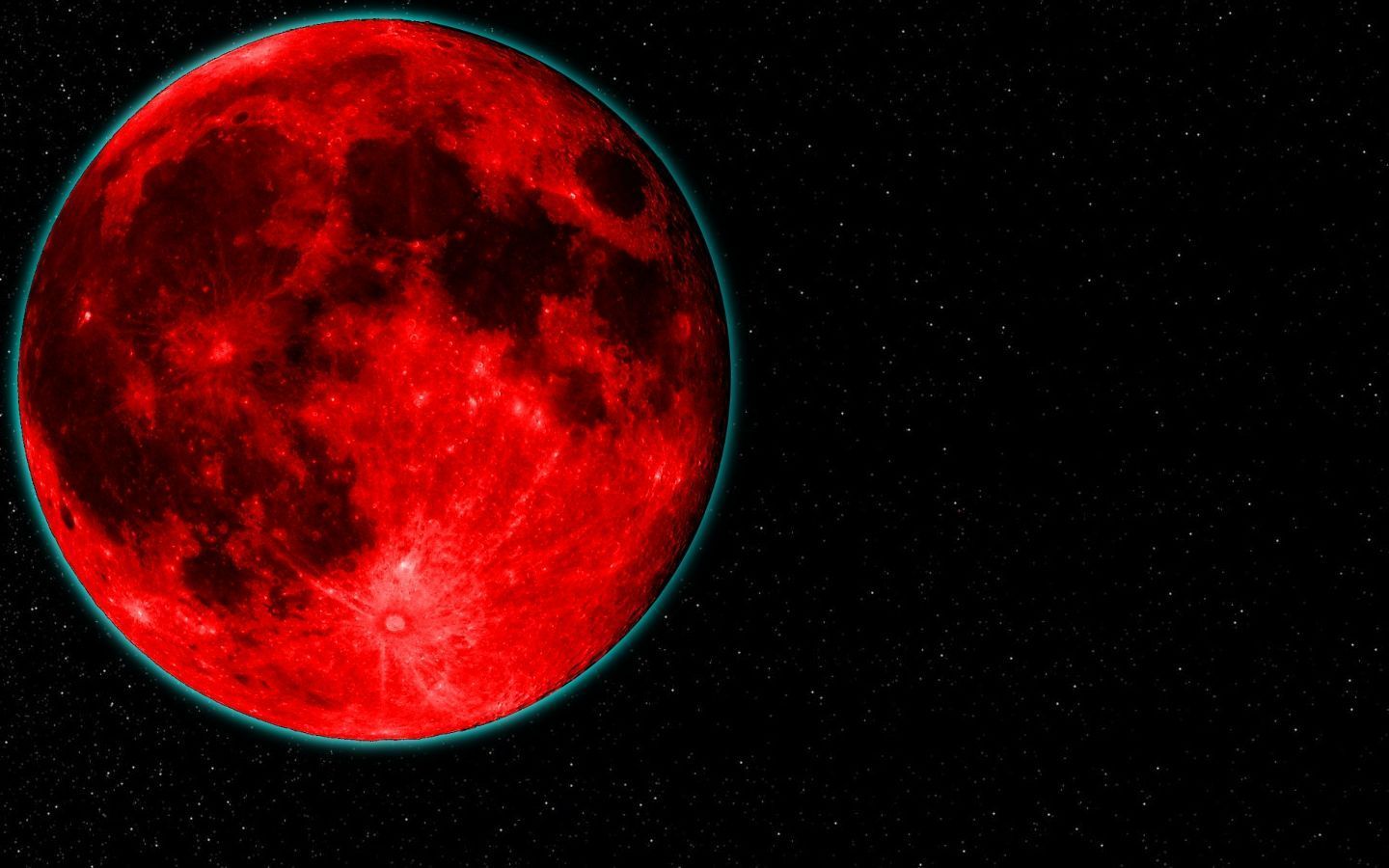 The Red Moon With Stars by kilroy567 on DeviantArt