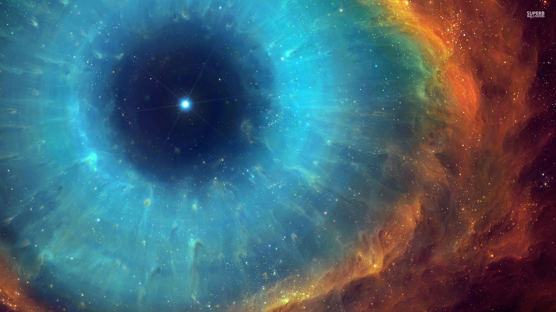 Eye of God Helix nebula wallpaper - Space wallpapers - #48629