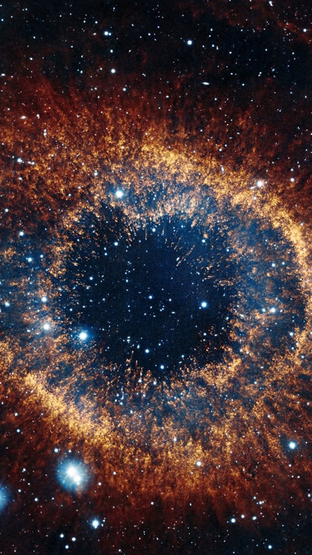 Download Wallpaper 1080x1920 Helix nebula, Space, Stars, Explosion ...