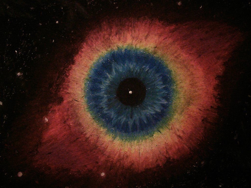 Helix Nebula aka God's Eye by Loogy509 on DeviantArt