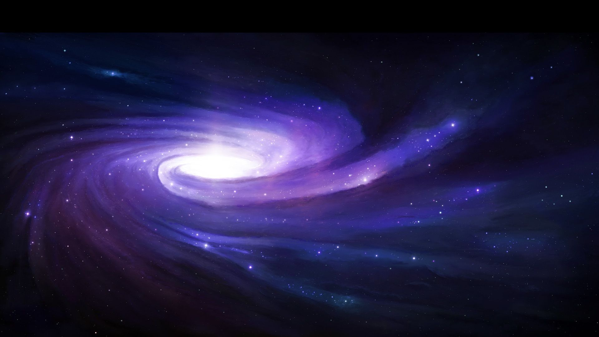 Download 1920x1080 HD Wallpaper galaxy helix nebula dark violet