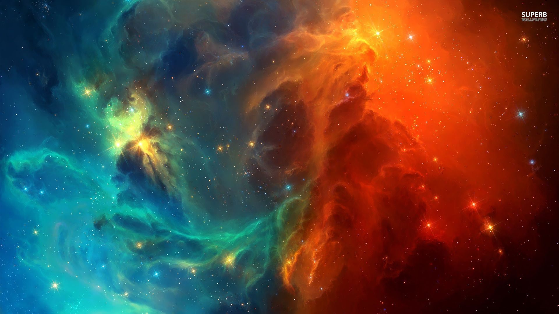 Colorful nebula wallpaper | Wallpaper Wide HD