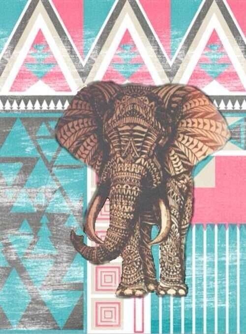 Elephant Background on Pinterest | Owl Wallpaper Iphone, Elephant ...