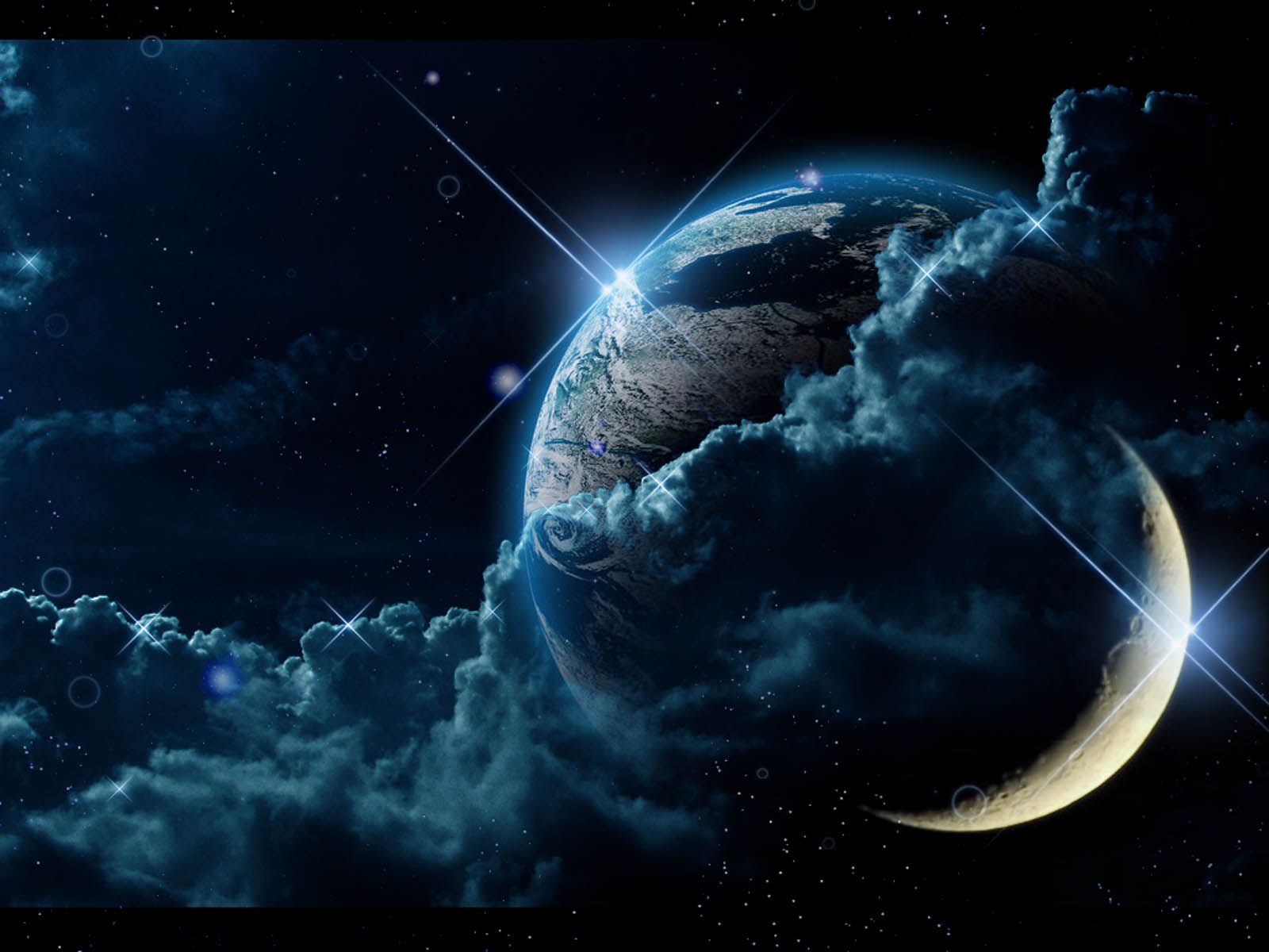 Download Moon Fantasy Wallpaper 1600x1200 Full HD Backgrounds