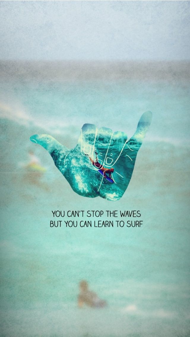 Wowwwww Im in love with this Learn to Surf - iPhone wallpaper