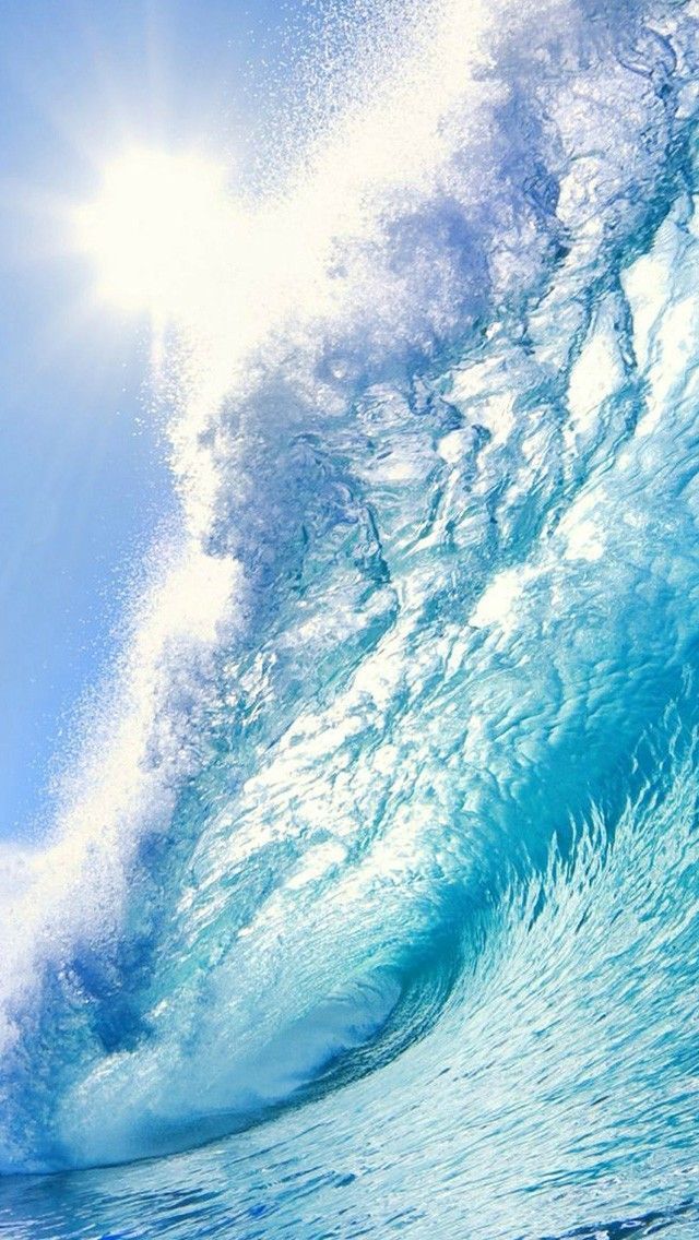 Nice wave to surf iPhone 5 Wallpaper 640x1136