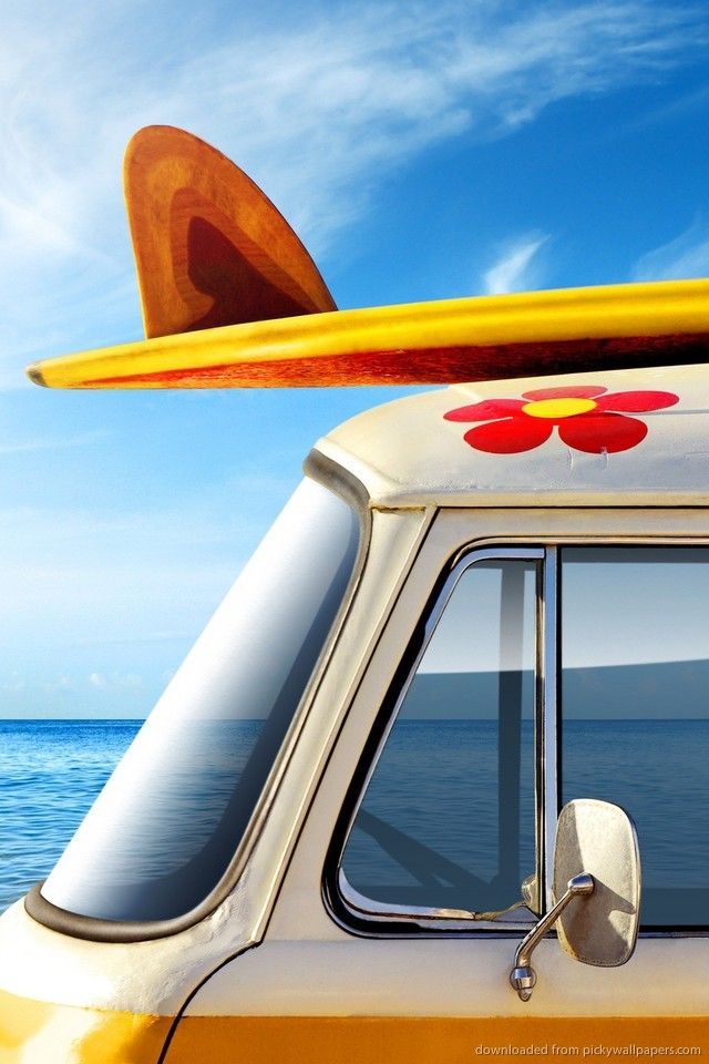 Download Volkswagen Surf Van Wallpaper For iPhone 4