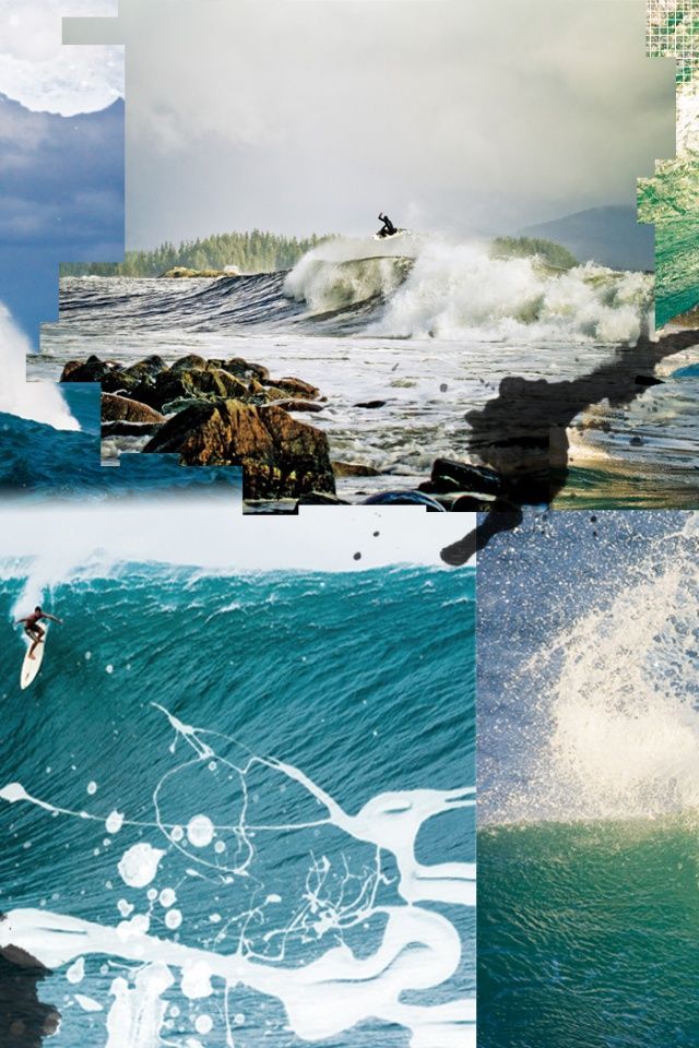 640x960 Surf Collage Iphone 4 wallpaper