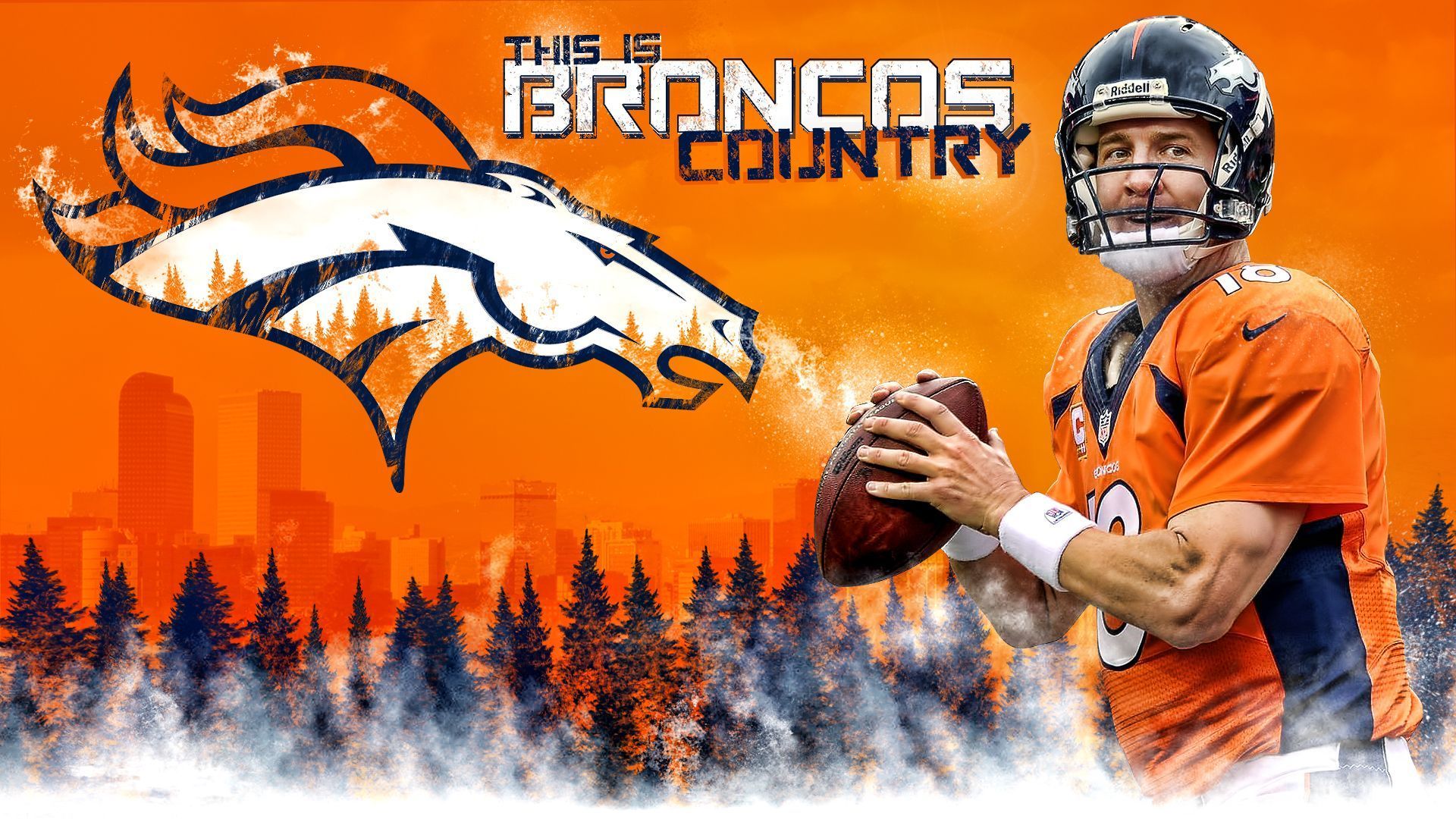 Denver Broncos Wallpaper 2014 Sky HD Wallpaper