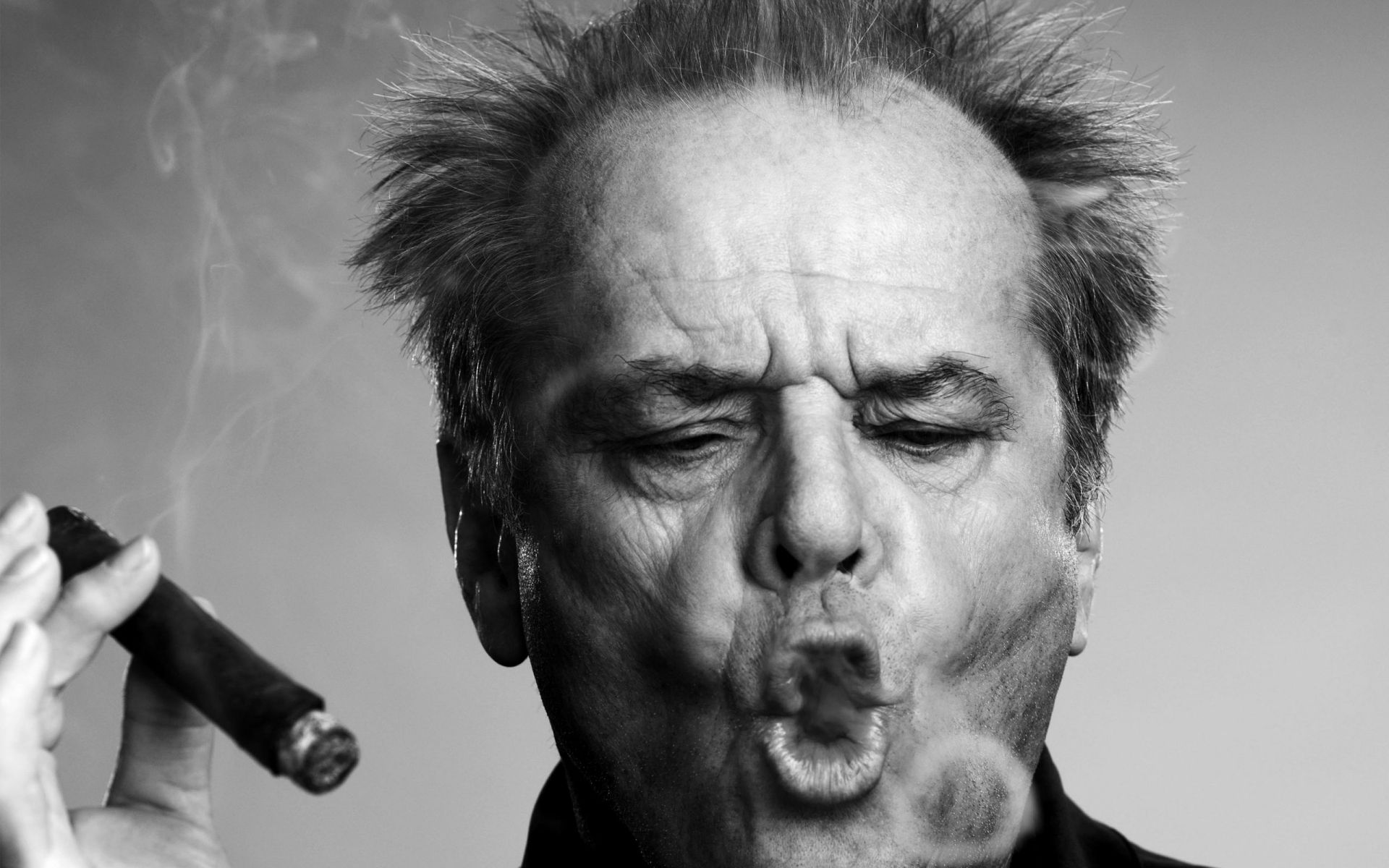 Jack Nicholson Funny Face Wallpaper HD 1920x1200 #2339
