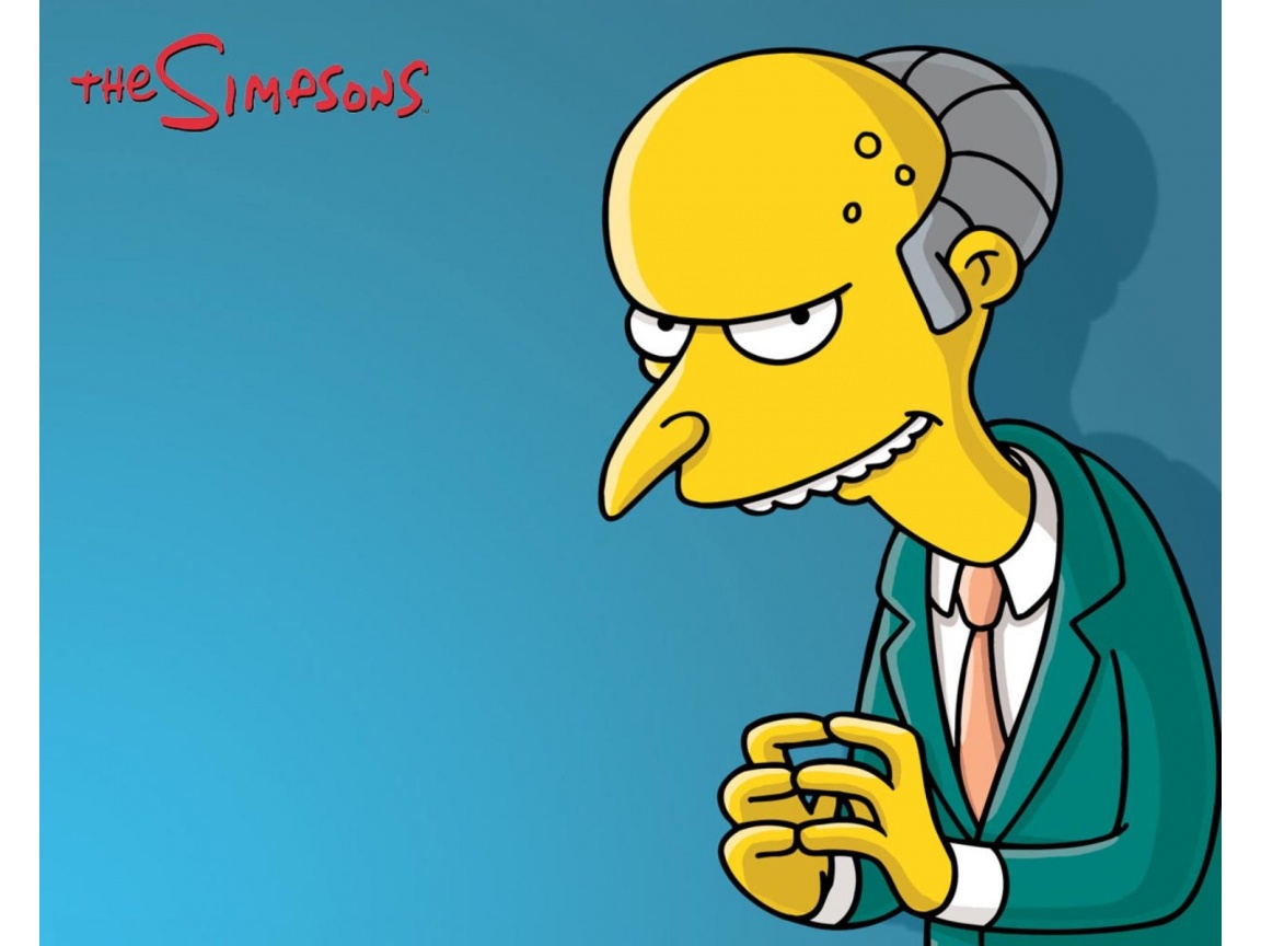 The Simpsons Mr Burns Wallpapers - 1152x864 - 162571