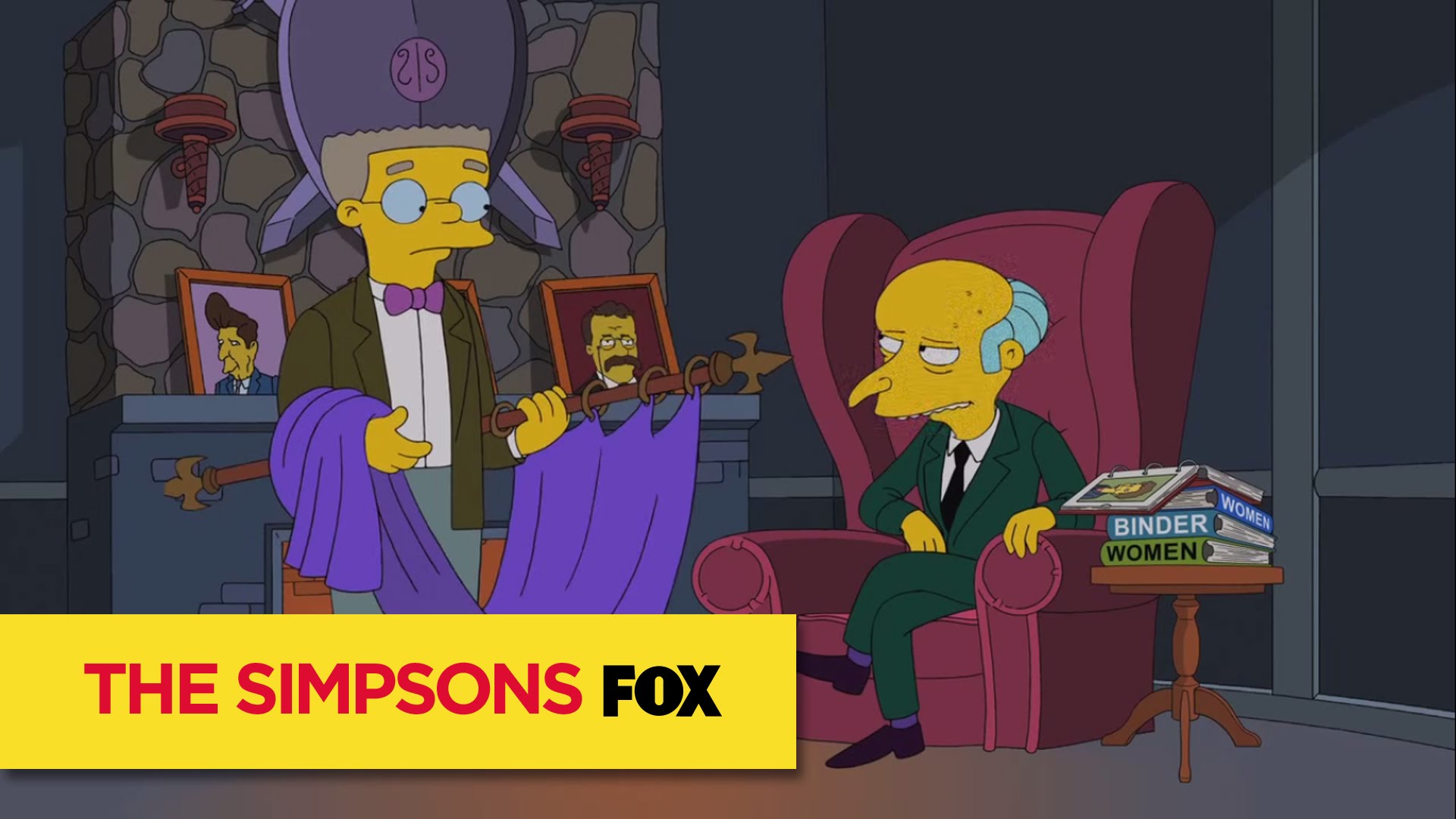 THE SIMPSONS | Mr. Burns Endorses Romney | ANIMATION on FOX - YouTube