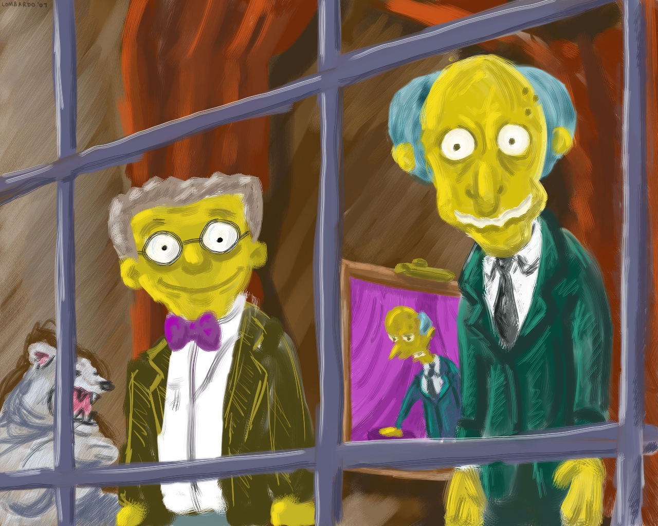 Mr. Burns and Mr. Smithers | Randal Lombardo
