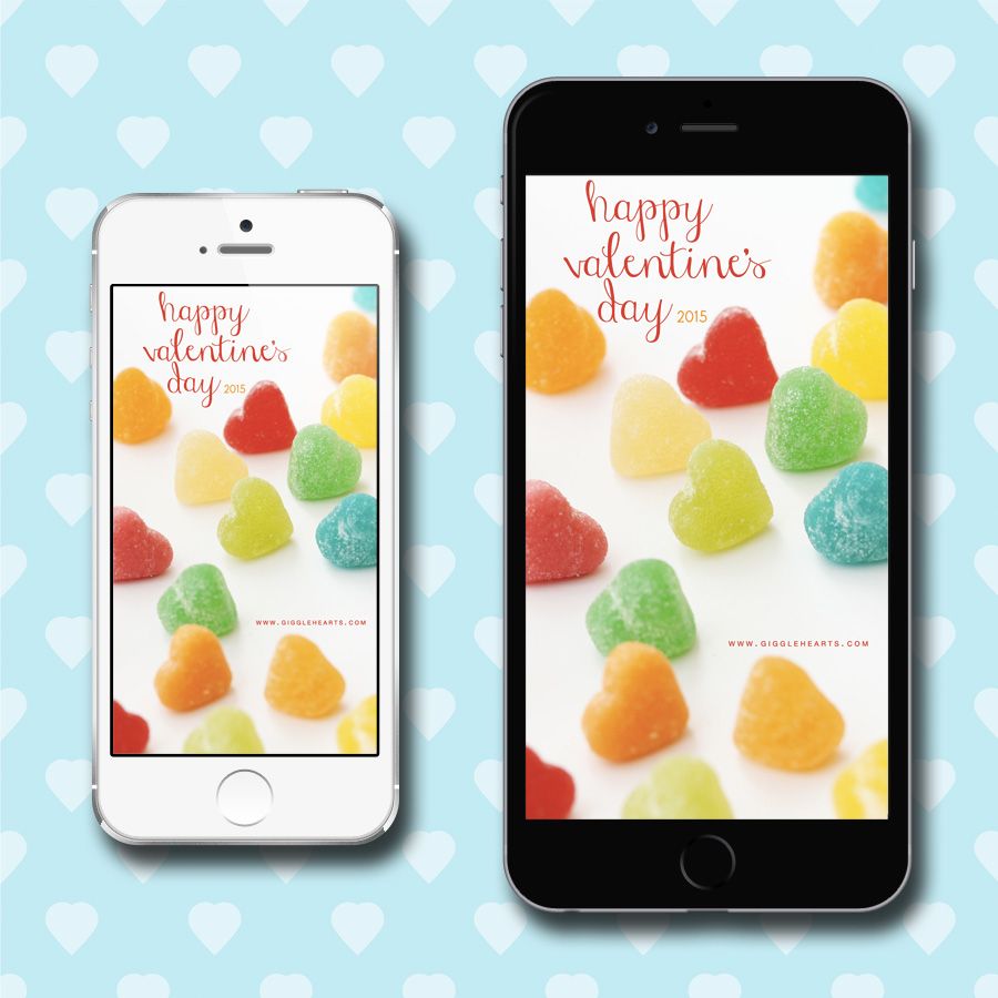 Free iPhone Wallpaper to Download for Valentines Day Giggle