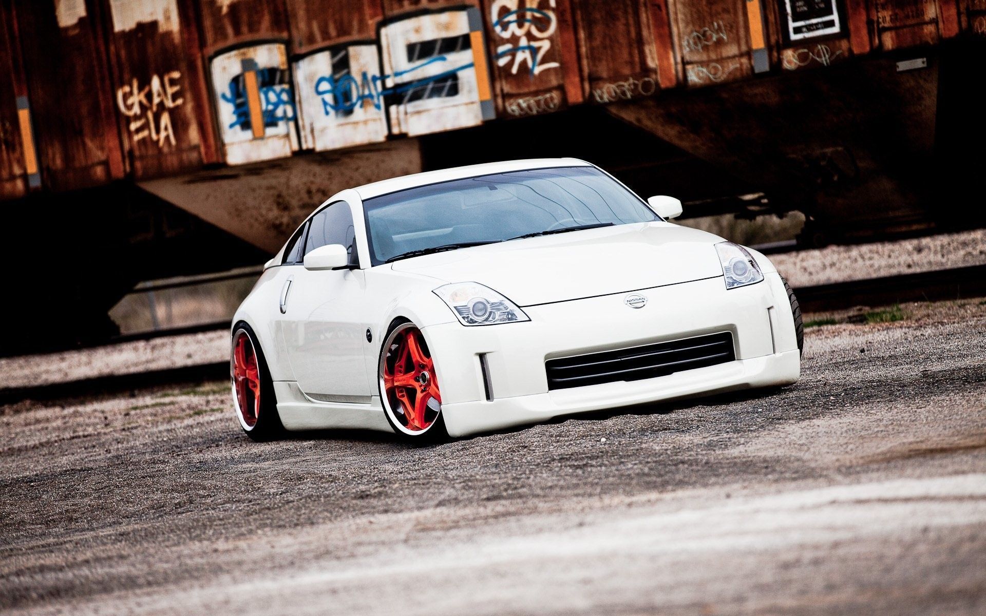 Nissan, cars, stance, Nissan 350Z, tuning, JDM Japanese domestic ...