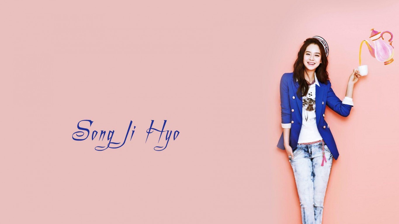 Song Ji Hyo South Korean Actress HD desktop wallpaper : Widescreen ...