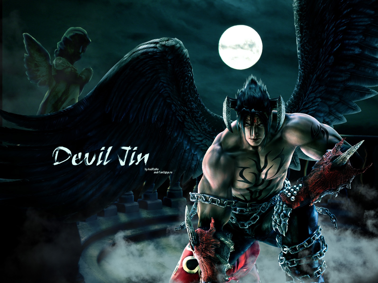 Devil Jin - Jin Kazama Wallpaper (35663743) - Fanpop