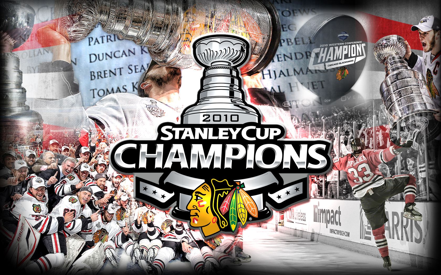 Chicago Blackhawks 2013 Stanley Cup Champions Wallpaper - 662754