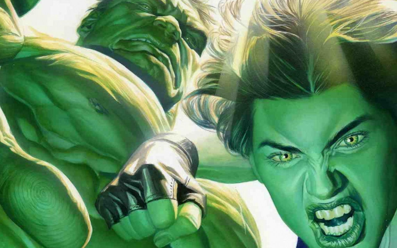 Hulk and she hulk