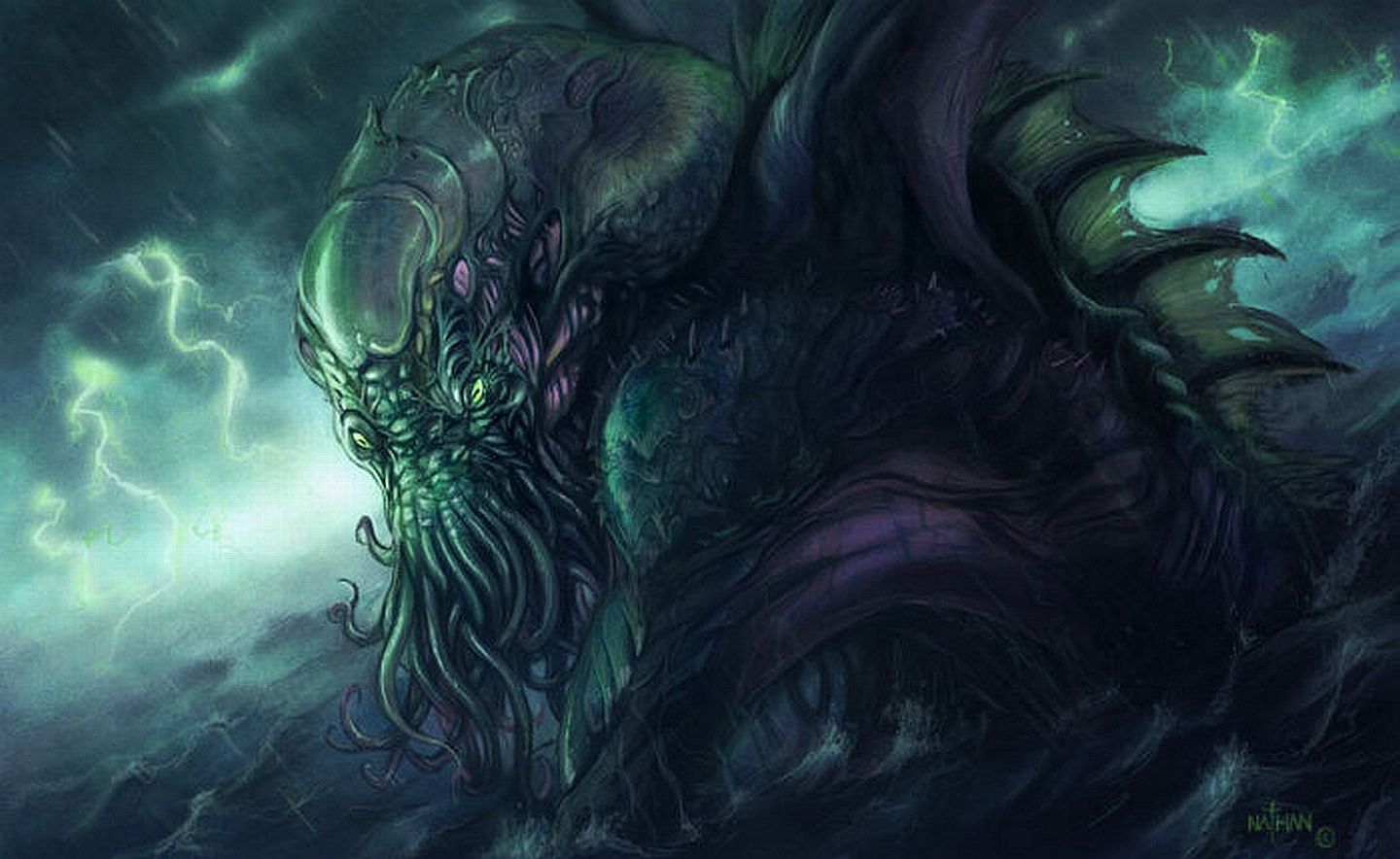 130 Cthulhu HD Wallpapers Backgrounds - Wallpaper Abyss -
